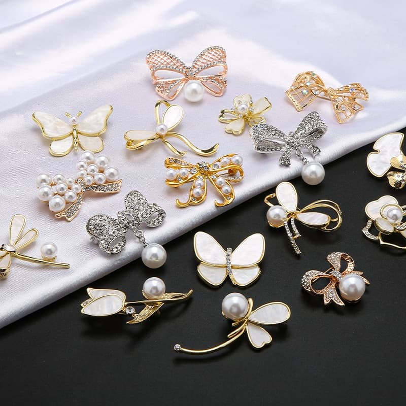 Bowknot Flower Brooch - Fashion Corsage